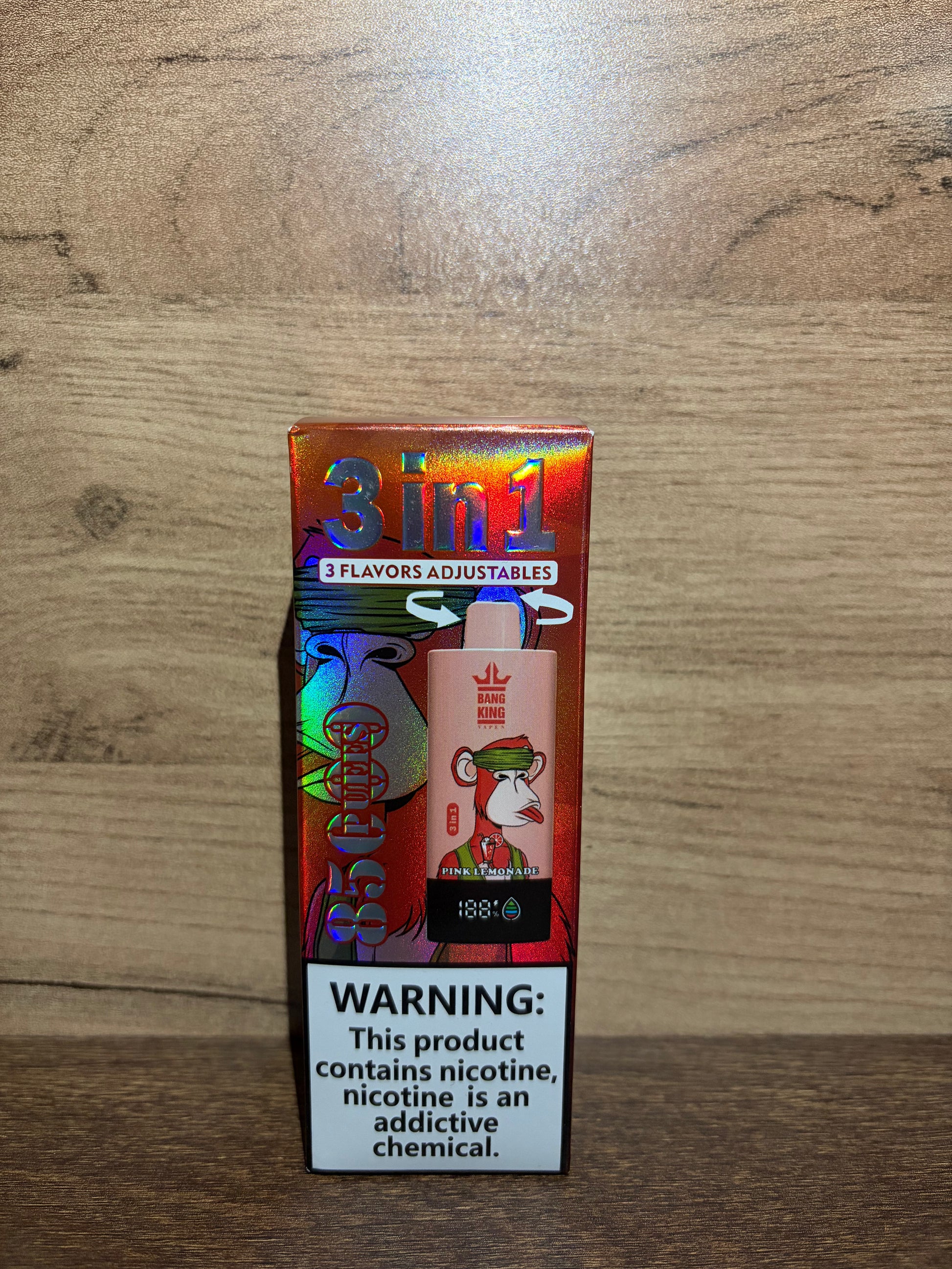 Bang 85.000 pufs 3 în 1