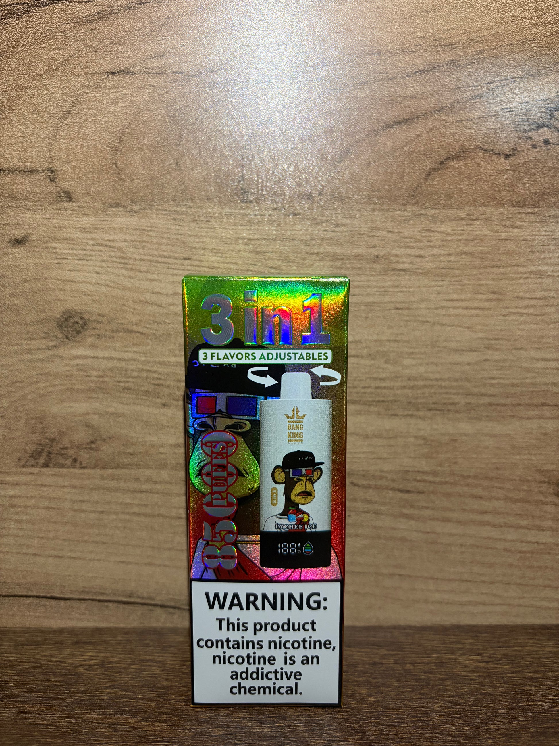 Bang 85.000 pufs 3 în 1