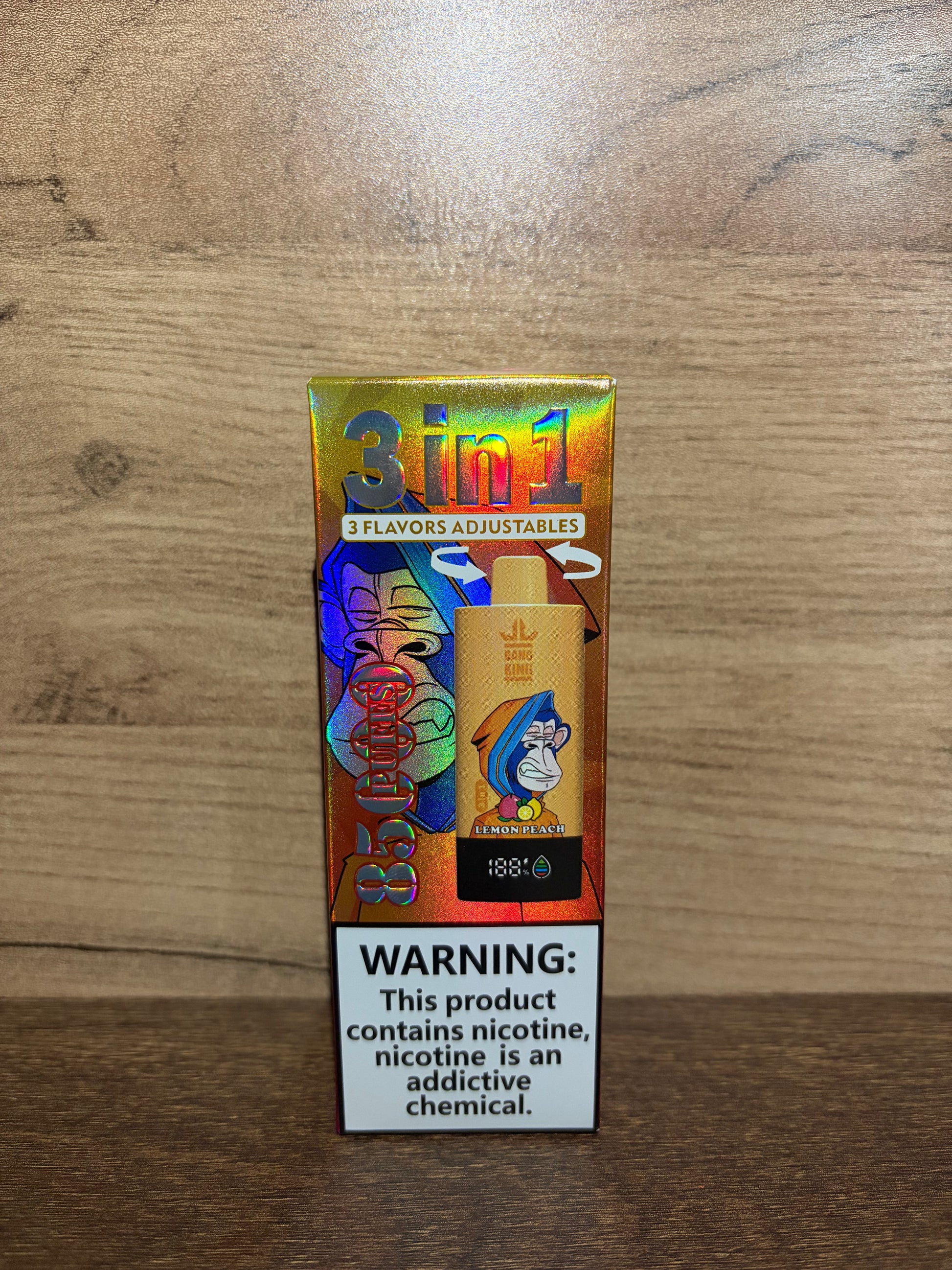 Bang 85.000 pufs 3 în 1